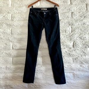 Big Star Remy Skinny Black Corduroys